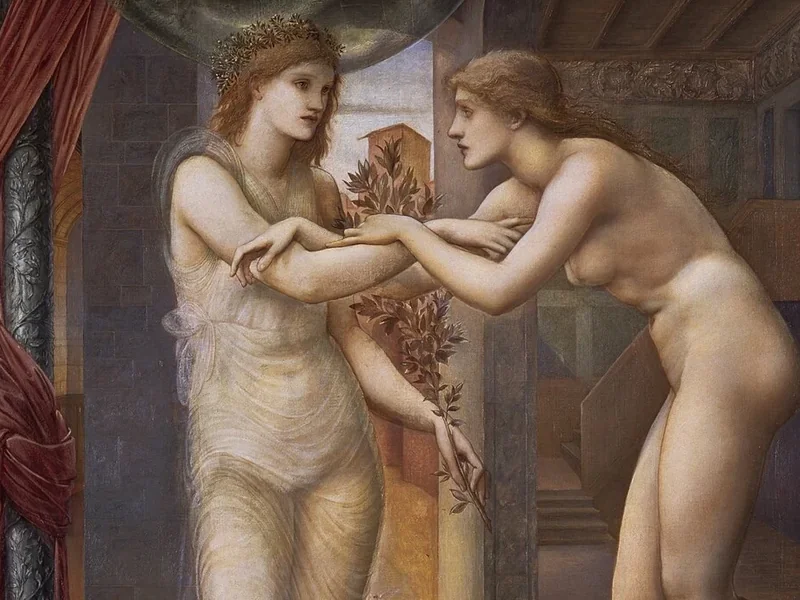1833-Edward Coley Burne-Jones - Jones - Pigmalione e l'immagine